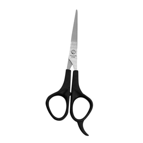Healifty Tijeras de Peluquería Profesional Acero Inoxidable con Mango Abs para Corte y Entresacado de Cabello Adecuadas para Uso Diario y Barberos Principiantes