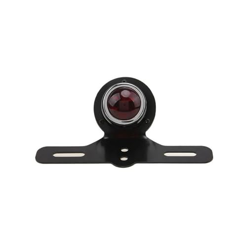 feu Stop arrière Moto Feu arrière Universel rétro modifié pour Plaque d'immatriculation feu de Frein Moto adapté à la croisière pour Prince