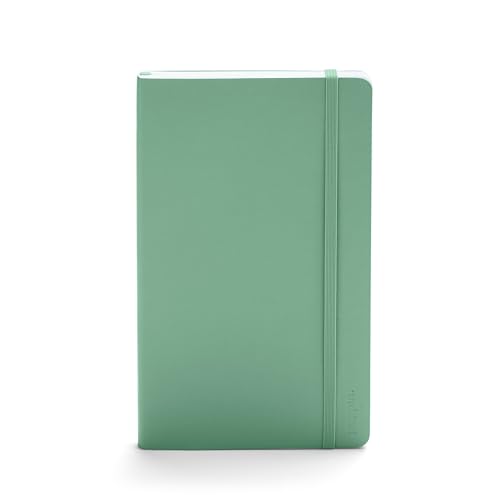 Poppin Medium Journal Notebook, Soft Cover Notebook for Journaling & Writing, 8.25 x 5 inches, 192 Pages, Ruled/Lined (Sage)