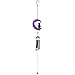 Jones Black Cat on a Moon Wind Chime
