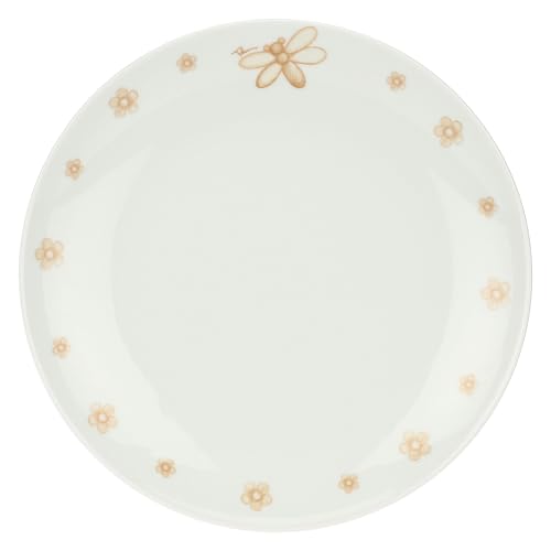 Thun - Set 2 piatti piani in porcellana, diametro 27 cm, collezione Happy Elegance