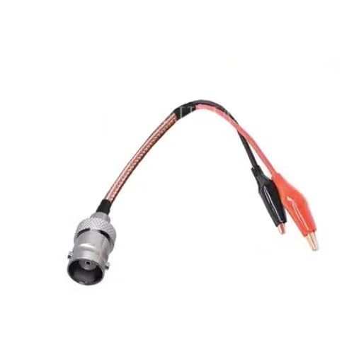 SMA NT*N/C 【マルチカラーシリコングラスファイバー】 BNCからワニ口クランプテストラインオシロスコーププローブ/信号源ラインRG316ケーブル(300CM,BNC