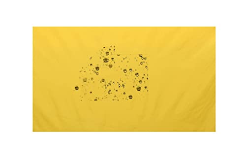 Image of The Furnishing Tree Mattress Protector /Waterproof Bedsheet Size WxL 60x75 Inches Queen Size Polyester Yellow