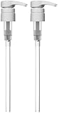 Bar5F Best Shampoo/Conditioner Dispenser Pump for 1 Liter/33.8 oz., Pack of 2