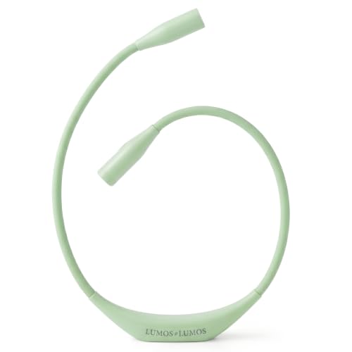 Image of Lumos Knitting Light, Crafter Light Around Neck for Knitters and Crocheters, 3 Colors & Adjustable Brightness. Portable, Wearable, Rechargeable&Long Lasting (Mint)