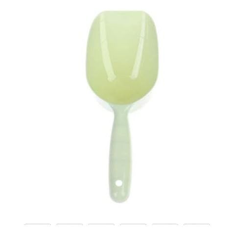 Harrista Light Green Plastic Garden Spatula Scoop Gardening Shovel For Planting Soil Fertilizer Flour Pet Food Multi-function Garden Tools Cover