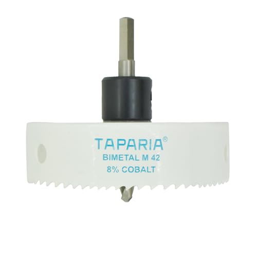 Image of Taparia Bimetal Mini Hole Saw HSM 75 - Precision Cutting Tool, High -Speed Steel Teeth for Wood, Metal & Plastic