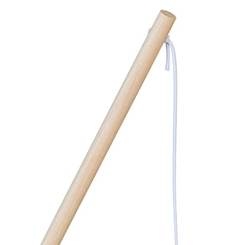 Relaxdays Set da 2 Bacchette con Topo, Gioco per