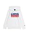 Produktbild Champion Kinder und Jugendliche Legacy Graphic Shop B Ultralight Powerblend Fleece Kapuzenpullover, Bianco, 13-14 Jahre