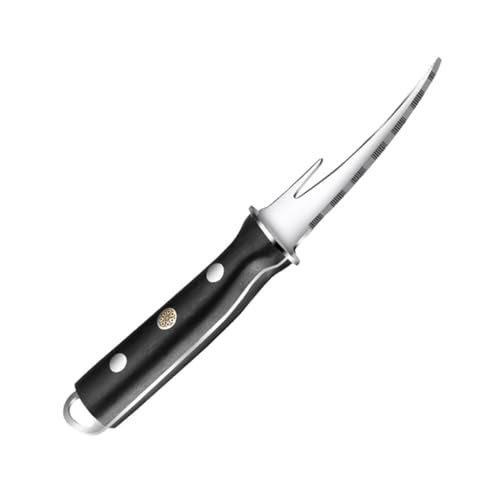 MAGICLULU Cortador De Gambas Galleta De Mariscos Pinza Para Descascarar Ostras Galleta De Langosta Desfibradora Trituradora De Queso Pelar Bloque De Bloquear Madera Black