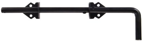 851369 1/2x12 Black Cane Bolt 776807 Hillman