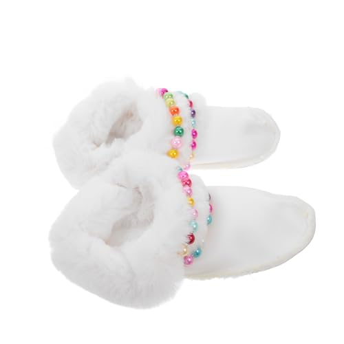 Healvian 1 Par De Pantuflas Cálidas De Algodón Con Forro De Felpa Para Mujer Plantilla De Forro Peludo Forro Para Zapatos De Invierno Insertos Cálidos Y Esponjosos Forro Interior