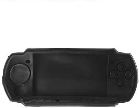 Image of Silicone Protective Cover for PSP 2000 3000 Console Soft Travel Protector Skin Case (Black)