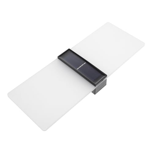 Lampe solaire murale étanche Vaguelly LED pour éclairage de jardin et clôture