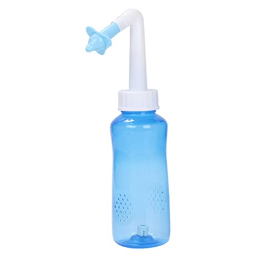 Bottiglia per risciacquo sinusale Pulitore per lavaggio del naso Risciacquo a pressione Irrigazione nasale per bambini adulti SALUTE CURA PERSONALE.