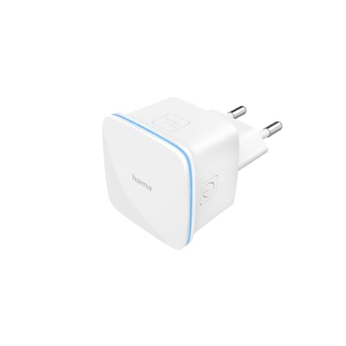 WLAN Repeater, mit LAN Anschluss (für Steckdose, 2,4GHz, bis 300MBit/s, LAN, WPS, WiFi Repeater, Repeater 2400, WLAN Verstärker, WLAN-Repeater, WLAN Reichweitenverstärker, Internet Verstärker) weiß