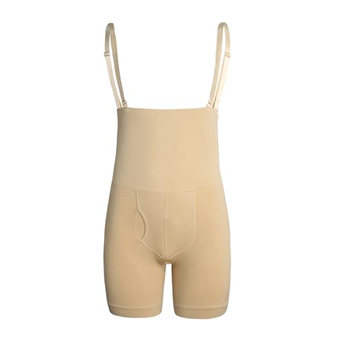 DREAM SLIM Men's Tummy Control Shapewear Shorts Compression Seamless Slimmer Body Shaper Panties Butt Lifter Leg Boxer Briefs