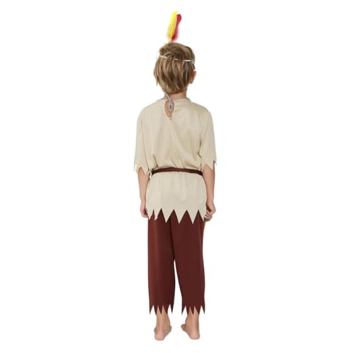 Disfraz Infantil Nativo Americano para Niños Dressy Daisy miniatura 6