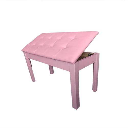 Banc de Piano avec Banc de Rangement et siège de Piano à Clavier Duo en Bois rembourré, imperméable et antidérapant (Pink) - Les Beatles, Paul McCartney, John Lennon, RIngo Starr, George Harrison Banc de Piano avec Banc de Rangement et siège de Piano à Clavier Duo en Bois rembourré, imperméable et antidérapant (Pink)