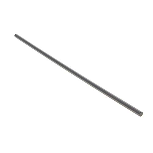 Utoolmart Tige en acier ronde, outil de stock de barre de tour HSS 4,5 mm de long, 200 mm de long, pour perceuse à engrenages d'arbre, aléseuse tournante, axe miniature, 1 pièces Cover