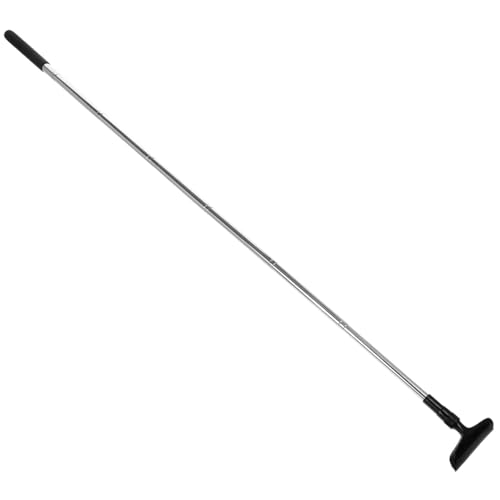 Cabilock Limpiaparabrisas Portátil Para Espejo Retrovisor Rascador De Hielo Limpiaparabrisas Limpiaparabrisas Para Pecera Vidrio Plástico Color Negro