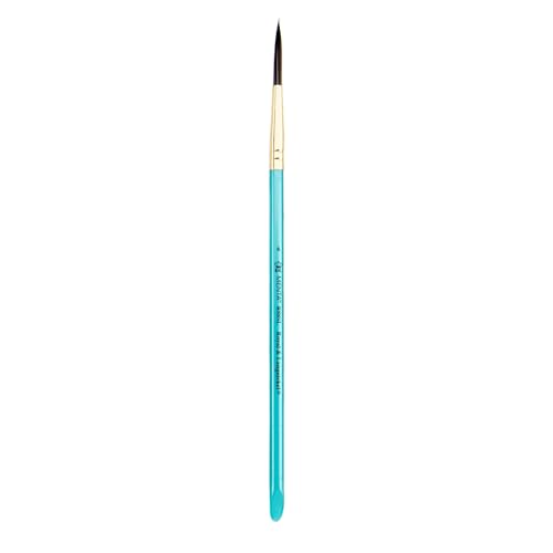Menta Synthetic Squirrel Script Brush - 6