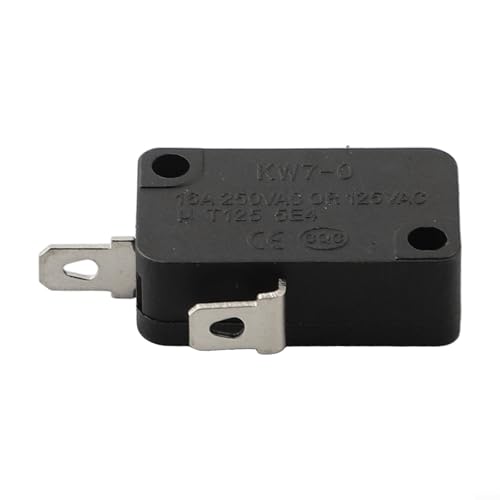 Zeroupshop Interruptor KW70 para freidora de aire, interruptor pequeño KW7-0 16A, interruptor de límite para freidora de aire, aspiradora de microondas, máquina de café, para cocina eléctrica, horno