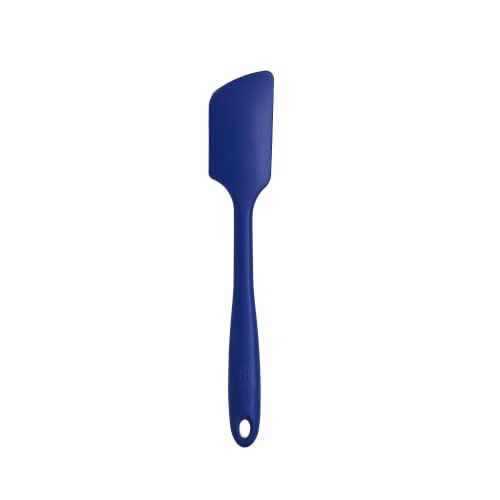Image of GIR: Get It Right Silicone Kitchen Spatula - Non-toxic Cooking Utensils for Nonstick Cookware, Cooking and Baking, Mini - 8IN - Navy