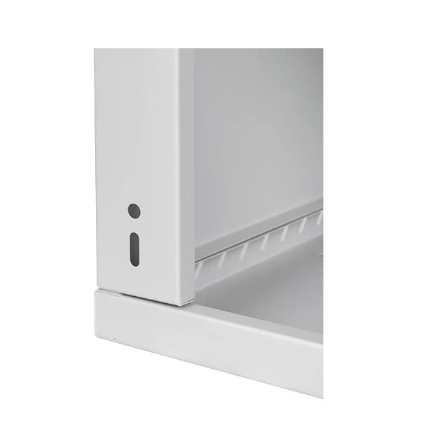Armoire Rack 19" 6U, 350mm, Porte en Verre, Gris RC19-6U-350GG