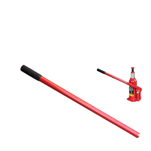 SZSZLDZSW Mango de Gato hidráulico reemplazo Pesado, Palanca de reemplazo de reemplazo para Gatos, Accesorios para automóviles con Agarre Anti-Deslizamiento Rojo 2t-3t