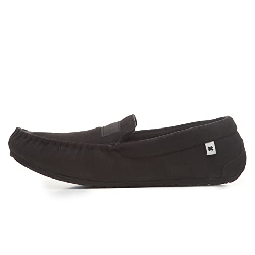 Lucky Brand Mens Micro-Suede Moccasin Loafer Slippers2