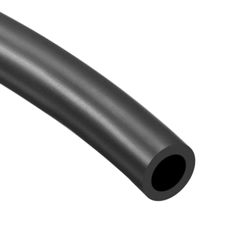 TOP-VIGOR Tuyau d'huile lubrifiante, 8 mm DI x 14 mm OD 1 m Tuyau en caoutchouc noir