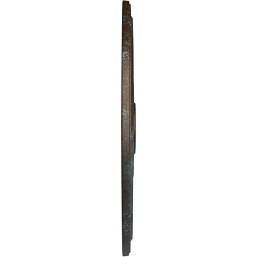 Image of Ekena Millwork CM24DIBBS Diane Ceiling Medallion, 24 inchOD x 3 5 /8 inchID x 1 1 /4 inchP (Fits Canopies up to 6 1 /4 inch), Hand-Painted Bronze Blue Patina