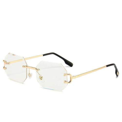 Lunettes UV400 sport running avec verres dégradés sans monture