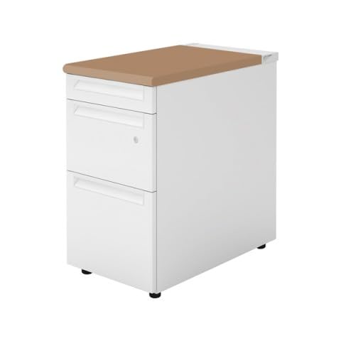 プラス デスクワゴン・脇机 脇机 完成品 組立不要 US-1 ユーエスワン 幅:400mm 奥行:700mm 高さ:720mm US1-047D-D3L 779-471