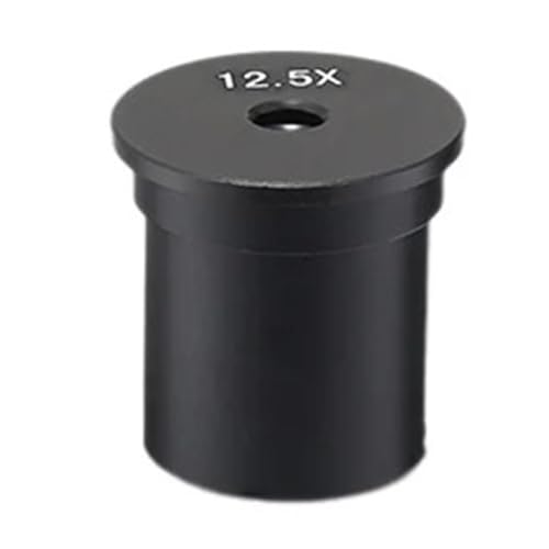 Ocular de microscopio de 23.2 mm y 12.5X con lente óptica para accesorios de telescopios y lupas