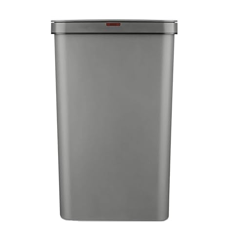 Tower Sensor Bin with Retainer Ring Battery-Operated 50L Grey T838005G