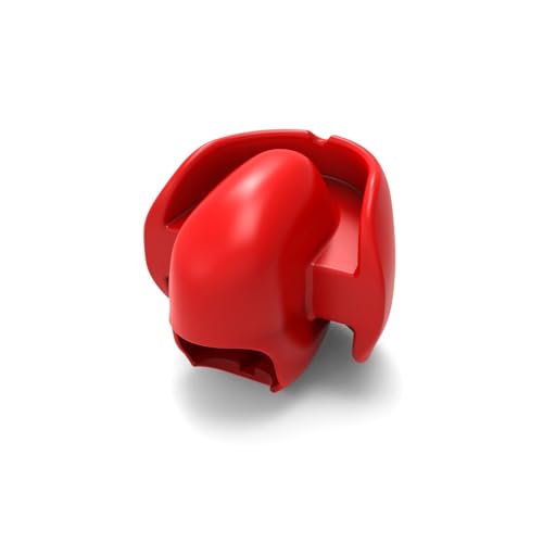 Bola De Baba Bdsm Divertida Y Fija Con Mordaza Para La Lengua, Tapón Bucal Que Se Puede Ocultar Con Una Máscara, Mordazas De Bola Para La Boca, Color Rojo, Talla Única