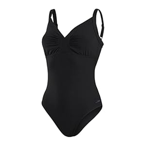 Speedo Women’s Sculpture Watergem Adjustable 1 Piece Swimsuit