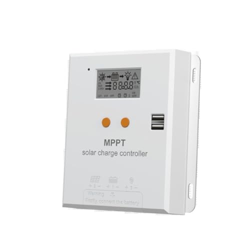 UieoKakeh Contrôleur de Charge Solaire MPPT 10A, Régulateur de Charge à Réduction de Tension