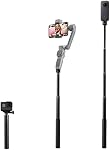 Gimbal Extension Pole, ZHIYUN 29" Extension Rod for Gimbal Stabilizer, Adjustable Selfie Stick with 1/4" Thread Compatible with DJI OM 6/5/4/ Smooth 5 Q3 4/GoPro Vlog Pocket/Go 2 EVO Action Camera