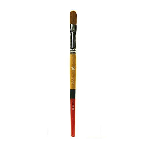 Princeton Snap! 9650FB-12 SNAP Brush Gold TAKLON Filbert, Size 12