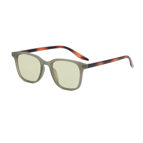 Light Retro Sunglasses Popular Contrast Color Matte Gradient Uv400
