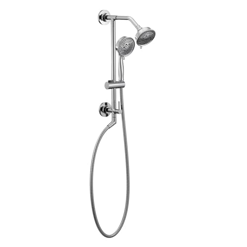 Moen Chrome Four-Function 4-3/8-Inch Diameter Showerhead, 3638EP - image 2