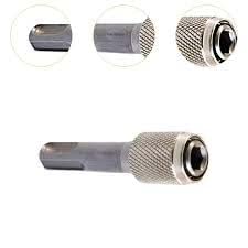 A AND S TOOL® Socket Adapter 1/4'' Hex Shank Screwdriver Holder Drill Bits Adapter Converter for Drill Bits Screwdriver Shank Adapter Drill 2