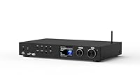 Maxxo Hi-Fi Tuner TR05 – DAB+/FM/Internetradio mit Bluetooth, Wi-Fi, USB, Spotify, 3,2\ Farbdisplay, Fernbedienung, Digitaler Radioempfänger