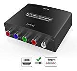 HDMI to YPbPr Converter, Wenter 1080P HDMI to Component Converter with HD Video, Support PS3, DVD, Xbox 360 to HDTV and Projector