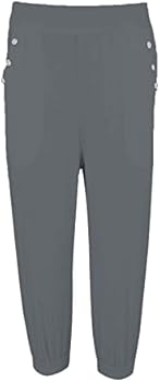 Linnen 3/4 cropped broek en linnen capribroek voor dames - comfortabele
