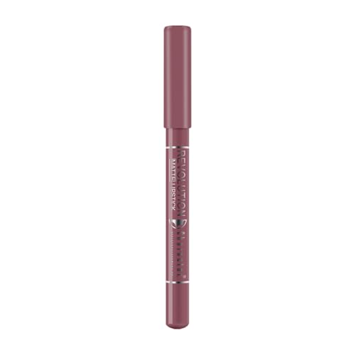 Image of Character Revolution Matte Lipstick | Intense Pigment, Long-Lasting & Smooth Finish | Non-Drying Comfortable Wear (Supple Kisses - RL022, Revolution Matte Lipstick)