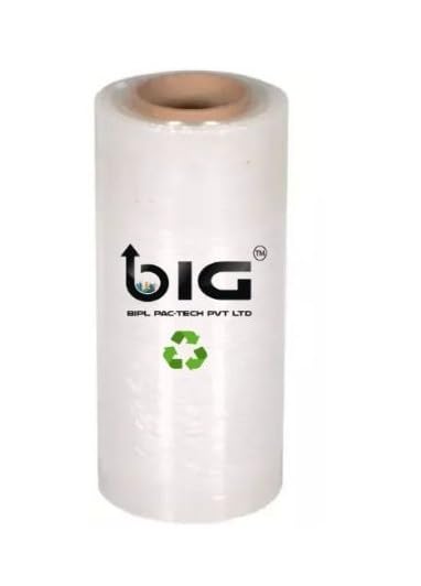 BIPLPACTECH 328 ft OXO-Biodegradable Packing Material (Pack of 1) Transparent 100 metre Length (20 CM)
